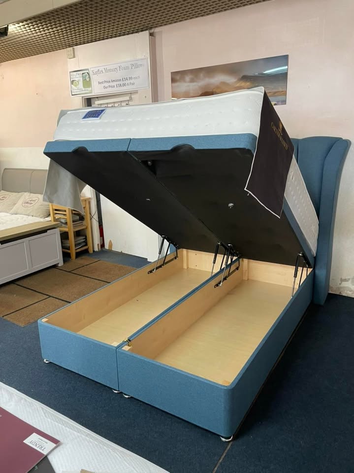 Vintage Vibe Ottoman Divan Bed