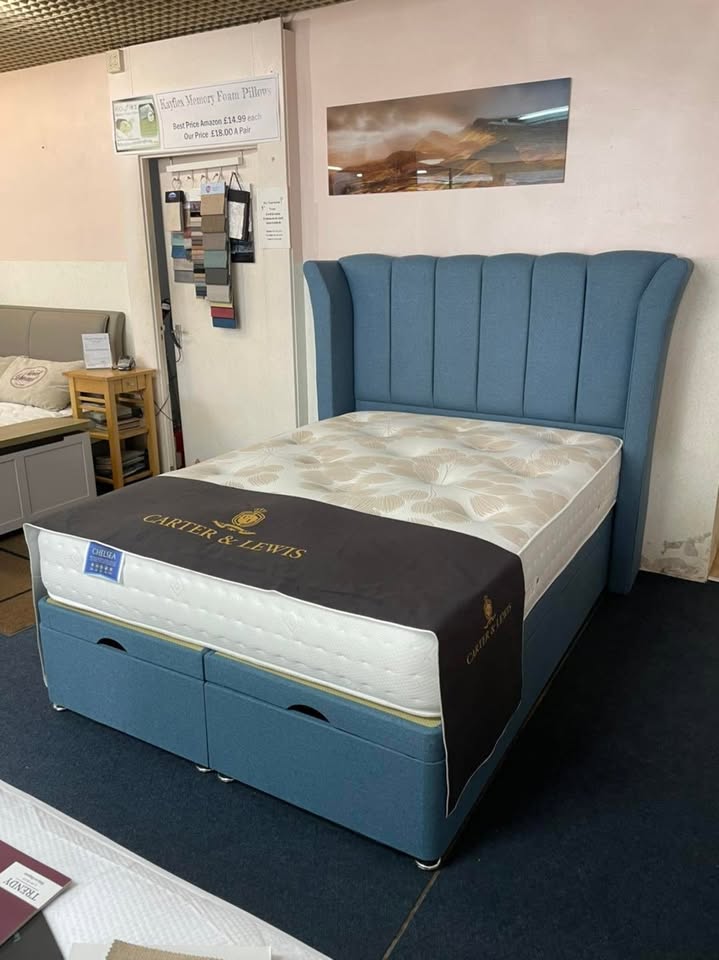 Vintage Vibe Ottoman Divan Bed